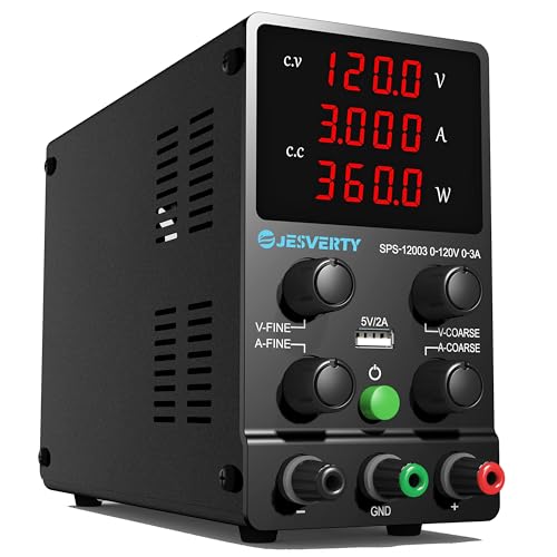 DC Power Supply Variable 0-120V 3A Adjustable