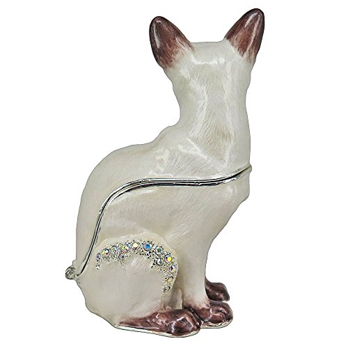 Rucinni Siamese Cat Trinket Box #TOP3