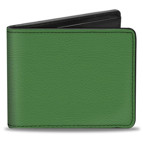 Buckle-Down Men's Wallet, Bifold, St Paddy Green, Vegan Leather, Multi, 4.0