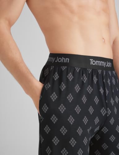 Image of Tommy John Men's Second Skin Pajama Shorts - Comfortable Soft Sleep & Lounge Bottoms for Men