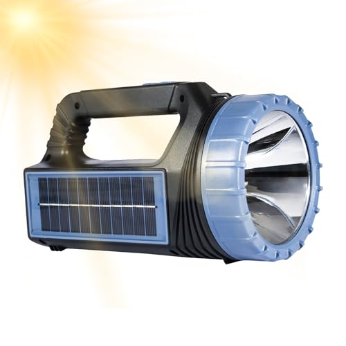 Spot étanche super lumineux avec lampe de poche solaire de camping et torche USB
