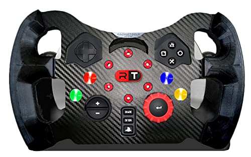 RacingTools Aro de Volante Formula para Logitech G29/G923 – Recambio de Volante Simracing Monobloque Rígido