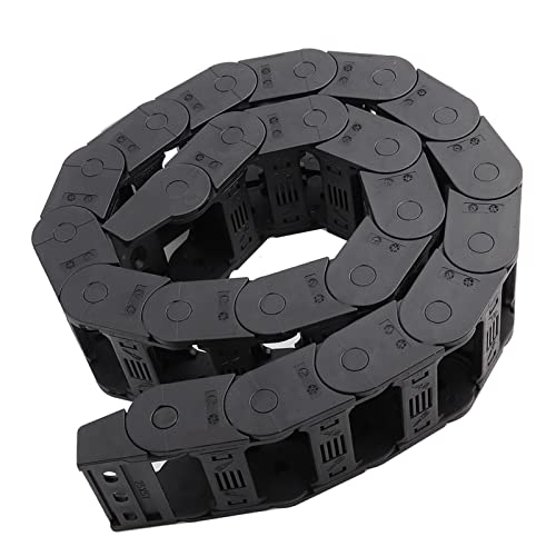 Transportador de Corrente de Arrasto de Nylon de 100 Cm Com Extremidade Aberta para Máquinas de Grav