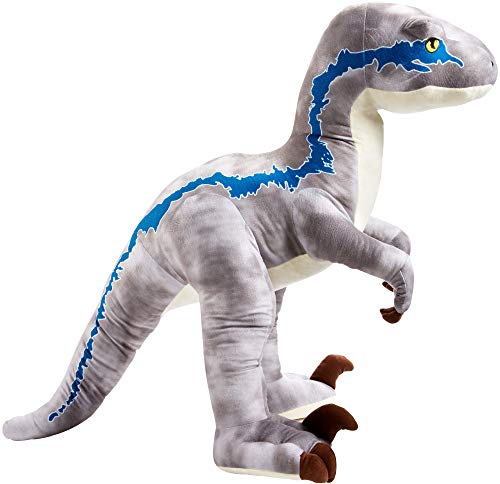 jurassic world reversible blue plush