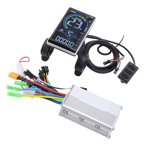 Controlador de bicicleta eléctrica 350W con pantalla LCD disipador