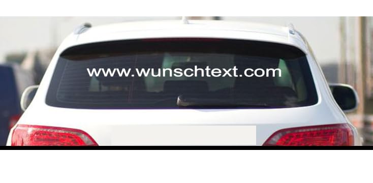 Autocollants adresse e-mail lisibles pour marquage voiture et vitre