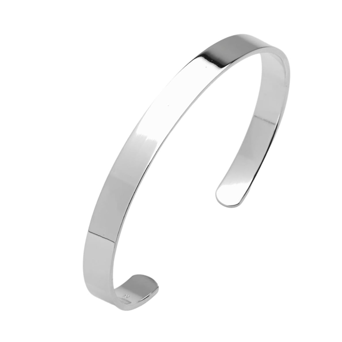 Treasure Bay Bracciale rigido da uomo in argento sterling | Bracciale da uomo Torque, Misura unica, Argento sterling, senza pietra