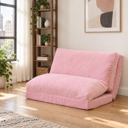 N&V Folding Matress Sofa Bean Bag Bed, Foam Filling Folding...