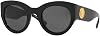 Versace VE4353 Cateye Sunglasses For Men For Women BUNDLE with ACCESSORY EYEWEAR KIT