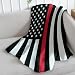 Thin Red Line Blanket - Support Local Firemen!