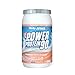 Produktbild Body Attack POWER PROTEIN 90 - Strawberry White Choc - 1kg Dose - Mehrkomponenten Protein Pulver, Made in Germany - Mit BCAA, Vitaminen & L-Carnitin - Protein Shake extra cremiger Geschmack