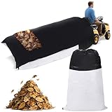 2025 Upgrated Large Lawn Tractor Leaf Bag Stitched with Tarp