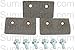 BRAKE PAD KIT FOR ALLIANCE, SPEED QUEEN WASHERS