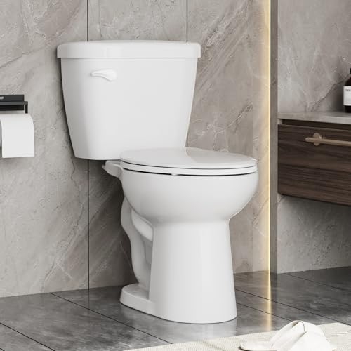 Senfot Two-Piece Toilet for Bathrooms, 19