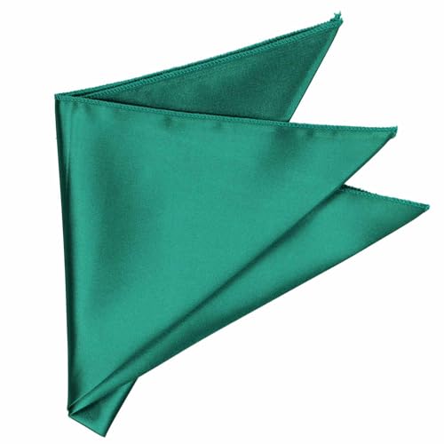 Image of tiemart Solid Color Pocket Squares for Men | For Suits, Perfect for Wedding Parties, 12 x 12 inch / 30 x 30 cm