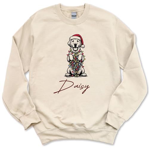 Personalized Dog Mom Gifts - Christmas Sweatshirts For Dog Owner, Make Your Own Shirt3