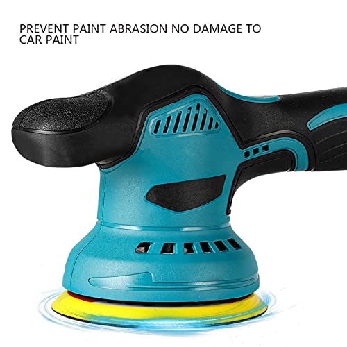 Máquina de Polir Carro, Sem Fio 110-240V Eixo Excêntrico Máximo 6600RPM Cabo Ergonômico Polidor de C