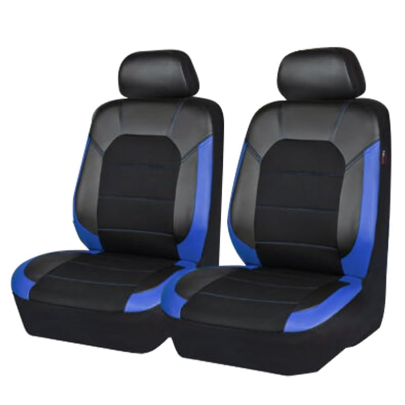 YNEION Car Seat Covers, for Ford Focus ST 2012 2013 2014 2015 2016 2017  2018 Leather Car Seat Cushion Front Rear Protectors Full Set Waterproof