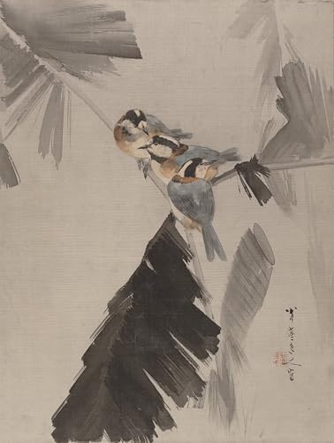 Pinturas murales Watanabe Seitei para decorar un salón elegante de 60x90cm