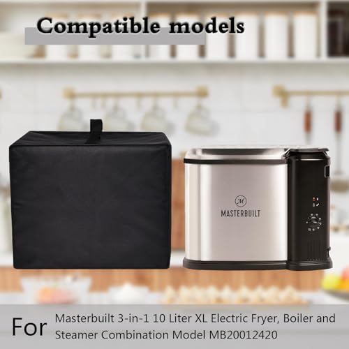 Image of Deep Fryer Dust Cover for Masterbuilt 3-in-1 10 Liter XL Electric Fryer