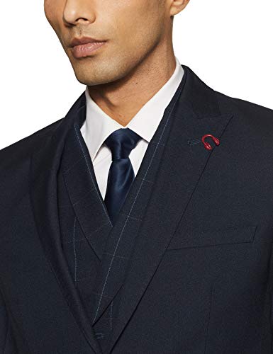 Image of Park Avenue Men's Poly Viscose Peak Lapel Suit
