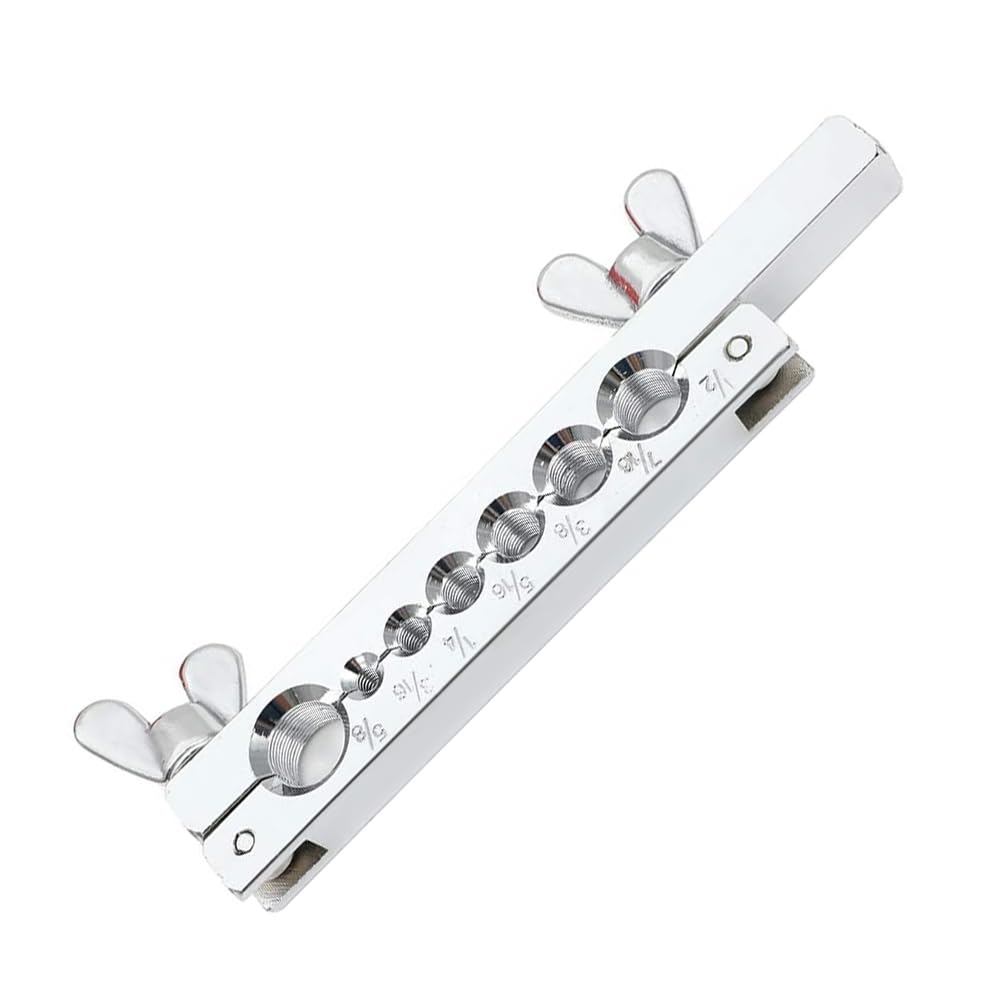 Kit d'outils évasés – Rangement facile, matrices multifonctions à double évasement pour tubes en cuivre et aluminium à paroi fine, transport portable