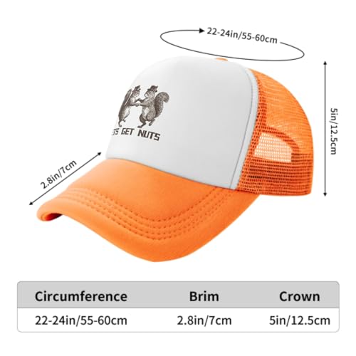 Image of Funny Trucker Hats,Trucker Hat Baseball Cap for Women Snapback Adjustable Hat Humor Gift Men