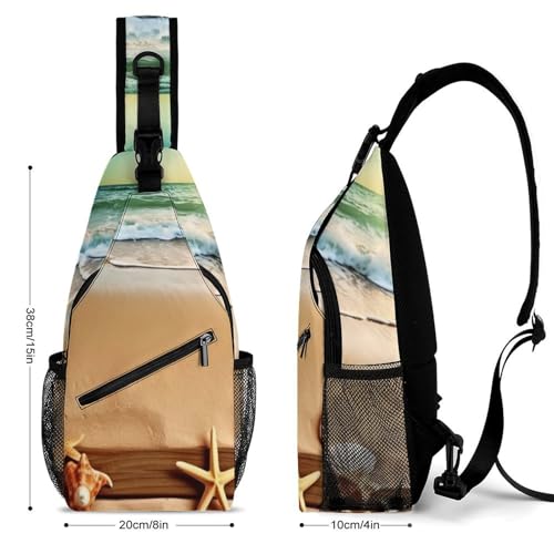 Bolso bandolera deportiva Ocean Beach para senderismo miniatura 2