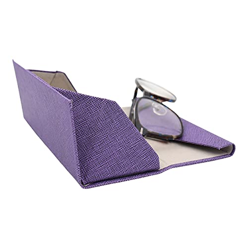 Image of Real Sic Glasses Case for Men and Women - Magnetic Folding Hard Shell Sunglass Holder - Inspired by Solid Color