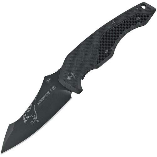 DEFCON 5 Kilo Linerlock Assisted Opening Black