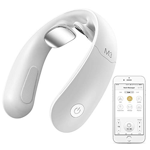 Preisvergleich Produktbild Nackenmassagegerät, Multifunktions-Nackenmassagegerät, elektromagnetische Pulsmassagegerät, lindert Nackenmuskelschmerzen, tragbar, geeignet für Zuhause, Büro, Autofahren, Reisen