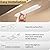Haoyydecor 1 Pack Under Cabinet Lights Motion Sensor Closet Lighting LED Closet Lights Wireless USB Charging,LED Rechargeable Night Light for Wardrobe Under Cabinet Lights, Kitchen, Stairs