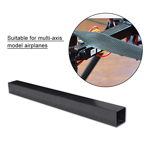 1Pcs 3K Carbon Fiber Square Tube, Length 1000mm OD8 10 15 18 20 22 25 30 35 40mm High Strength Matte Surface Carbon Tube For R/C Model (Color : 32x32x30mm plain)