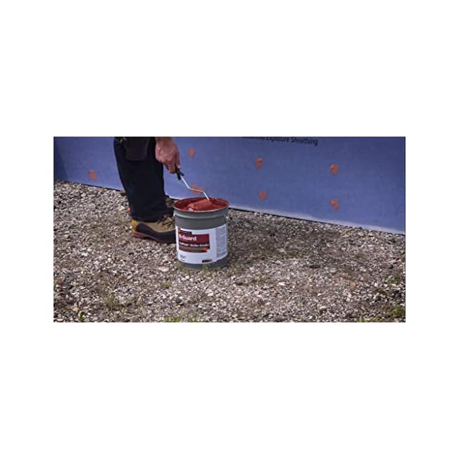 Prosoco Roller Grade FastFlash Waterproof and Airtight Fluid-Applied Flashing Membrane (2 GAL)