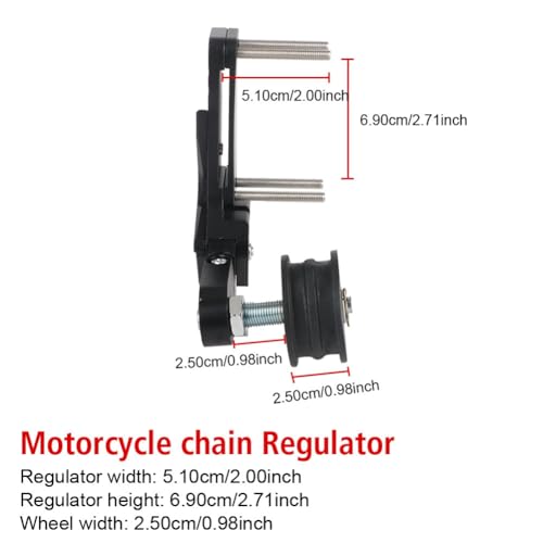 Réglage automatique de chaîne moto avec roulette antiserrage durable - 6
