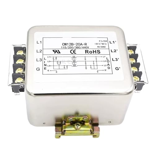 Filtre servo triphasé 380V CW12B-20A-R anti-interférence
