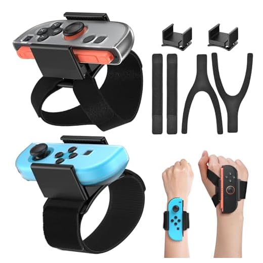 [6 in 1 - Switch 2/1] Armband für Switch Just Dance 2026/2025/2024, für Nintendo Switch 2/1/Switch OLED Joy-Con Controller, Handriemen für Zumba Burn It Up, Schutzhülle-kompatibel und Verstellbar