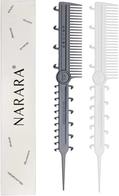 [NARARA] Korea Professional Weave Comb - Combs for Everyone, Highlight Comb, Hair Dye Comb, K-pop Hair Style, Weave Comb f...