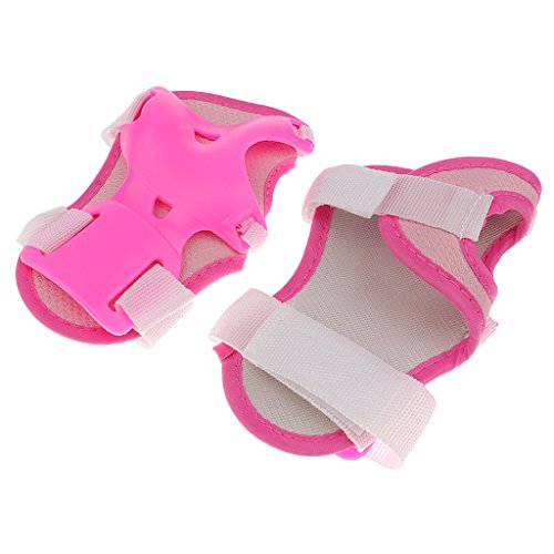 gazechimp 6 Peças Miúdo Skate Skate Bicicleta Cotovelo Pulso Joelheiras Equipamentos De Proteção - R