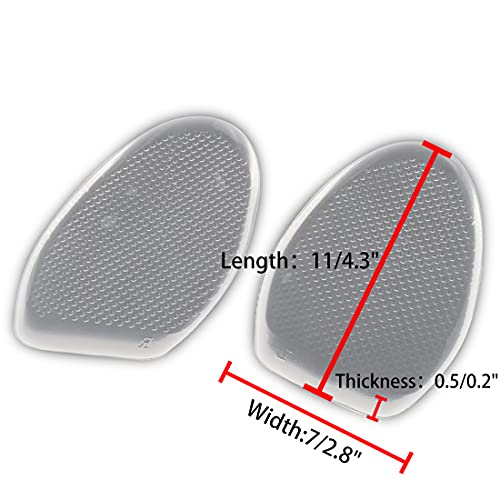 Almohadillas de gel de silicona para zapatos miniatura 3