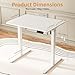 ERGOMAKER Electric Standing Desk, 31.5