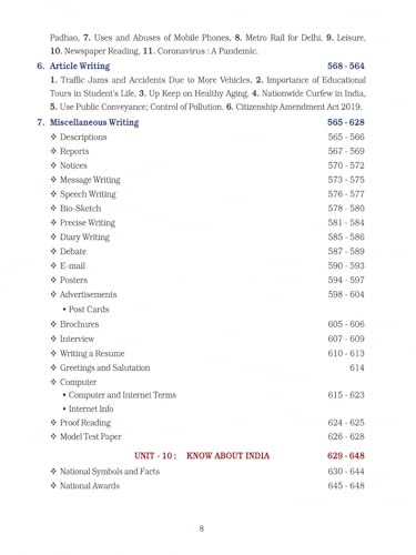 Image of JPH General English Book - English Speaking Book Hindi - Includes English Grammar and Composition & Word Power - Ideal English Learning Books for Adults and School Students for All Classes: 1