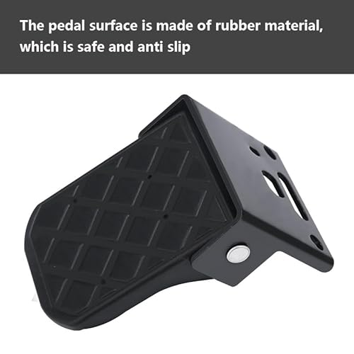 Treesunshine 2er-Pack Klappbare Auto Türpedal Trittbretter, rutschfeste Wohnmobil Trittstufen Fußmatte, Trittstufe Klappbar, Bumper Steps for Pickup Truck, Tailgate Ladder for RV, Campers