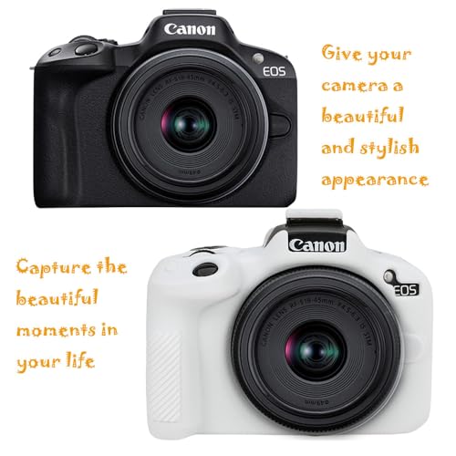 Funda Silicona Protectora para Cámara R50 Blanca miniatura 4