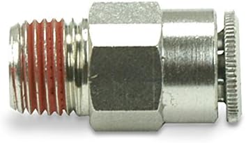 Power-Pole Pushfit Straight Connector 1/4" Tubing