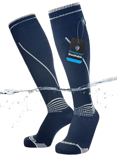 DexShell Waterproof Wading Socks Knee High For Men & Women Hiking Trail Running Outdoor Recreational Activities