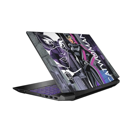 Sticker Vinyle Catwoman pour HP Pavilion 15.6 : Anti-Trace et Anti-Rayure