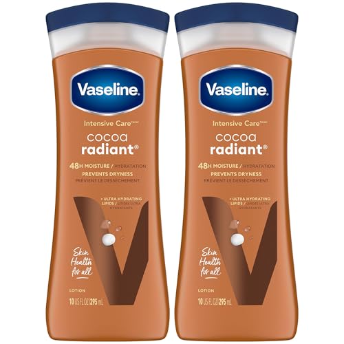 Cuidados intensivos de vaselina: crema corporal de cacao "Intensive Care Cocoa Radiant Lotion" 400ml