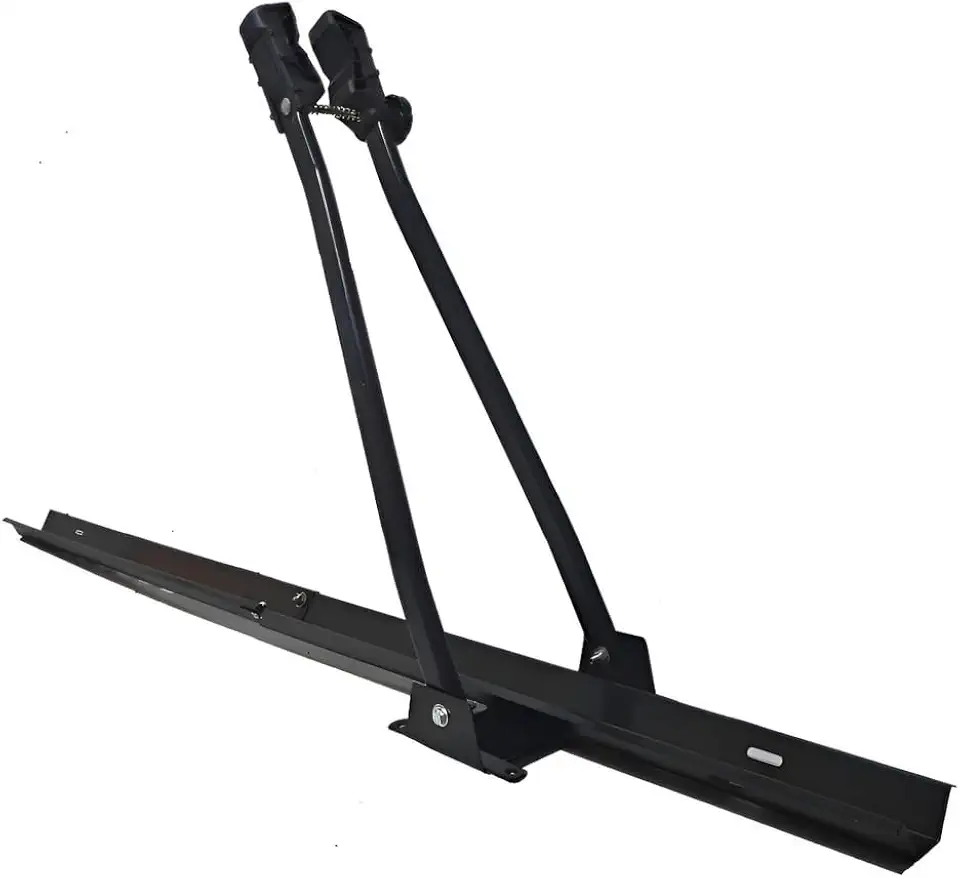 TRUE UP Suporte Transbike de Calha, Rack para Teto, Universal, Preto, para Transporte de Bicicleta