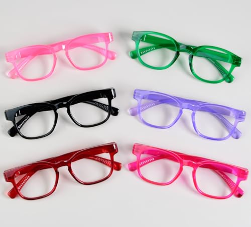 Image of Eyekepper Reading Glasses 0.5, Readers for Women, 6 Pack Stylish